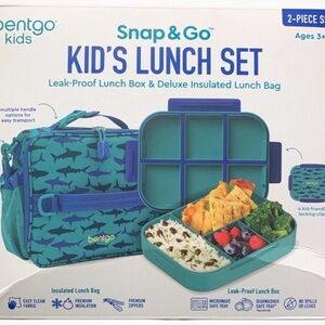 Bentgo Kids Snap & Go 2-Piece Lunch Set